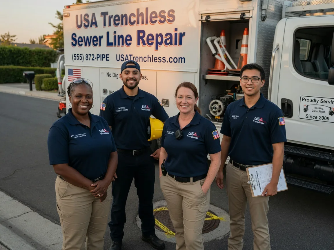 Sewer Line Repair company in Addington, OK